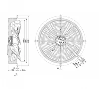 Осевой вентилятор ebmpapst S3G350AG0332