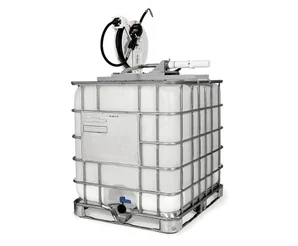 Комплект с насосом Pumpmaster 2 (3:1) с катушкой, для контейнеров 1000 л, монтаж сверху Samoa