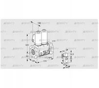 VCS7T80A05NNQSLE/PPVP/3-P4 (88204686) Сдвоенный газовый клапан Kromschroder