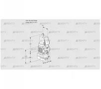 VAG1T-/15N/NQSRBA (88032284) Газовый клапан с регулятором соотношения Kromschroder