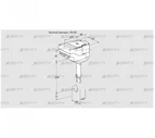 IBH80Z01A/20-15W3T (88301979) Дроссельная заслонка Kromschroder