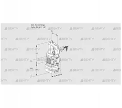 VAD2-/40R/NWSR-50A (88017261) Газовый клапан с регулятором давления Kromschroder