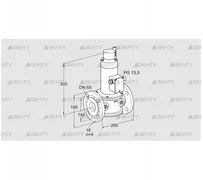 VR 65F01RT33D (85249150) Воздушный электромагнитный клапан Kromschroder