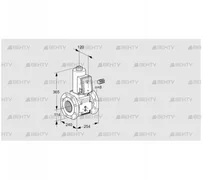 VAS9125F05NA3B/PP/MM (88203234) Газовый клапан Kromschroder