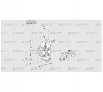 VAD350R/NW-100A (88006645) Газовый клапан с регулятором давления Kromschroder